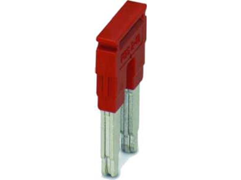 10St. Phoenix FBS 2-12 Steckbrücke Rastermaß: 12mm Polzahl: 2 rot 3005950...