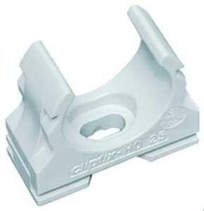 50St. Fränkische Kunststoff Klemmschelle clipfix-UV M16 weiß 22572016 CLIPFIXUV16weiß