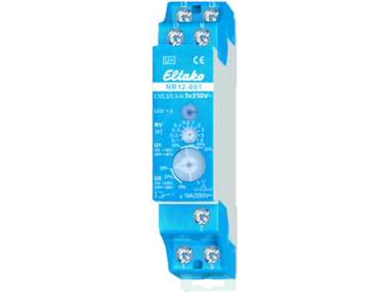 1St. Eltako NR12-001-3x230V Netzüberwachungsrelais 3x230V. 1 Wechsler potenzialfrei 10A/250V AC 22001330...