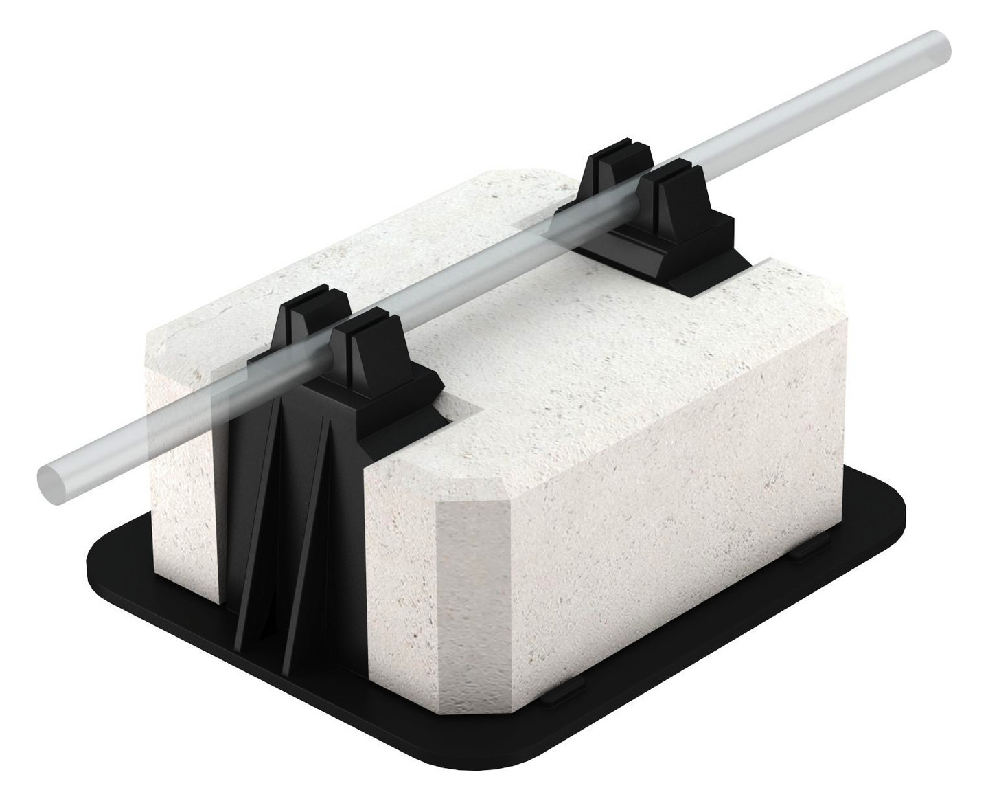 1St. OBO Bettermann 5218997 Dachleitungshalter 8-10mm, PE 165 R-8-10 OBO