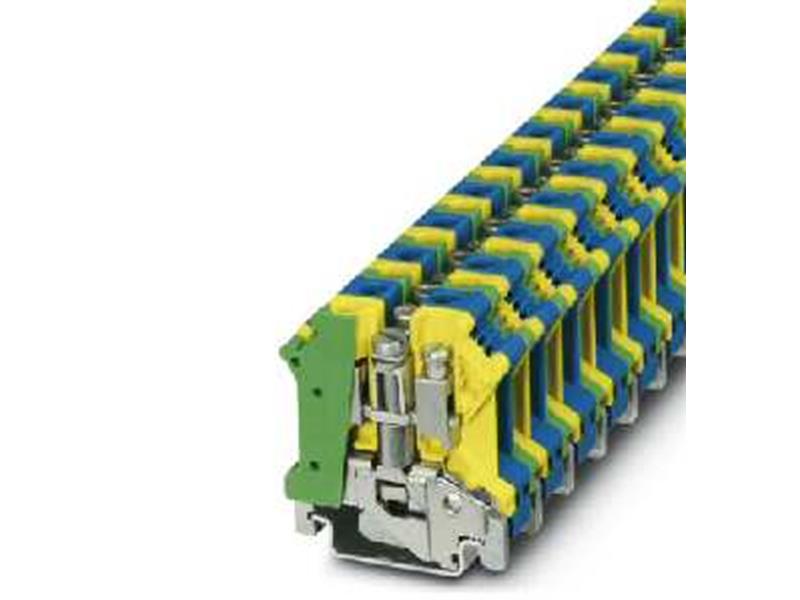 1St. Phoenix UK 10 N-PE/N Installationsschutzleiterklemme PE/N-Block bestehend aus einer grün-gelben Schutzleite