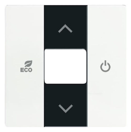 1St. Busch-Jaeger 6235-884 Zentralscheibe, für Raumtemperaturregler Busch-free@home studioweiß matt