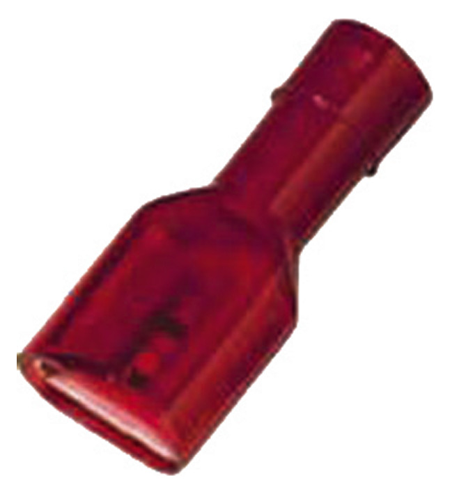 100St. Intercable ICIQ168FHVI VollIsolierte Flachsteckhülse 0,5-1qmm