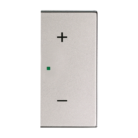 1St. Busch-Jaeger 6237-22-83 Wippe, 2-fach rechts, mit Symbol Volume Busch-free@home alusilber