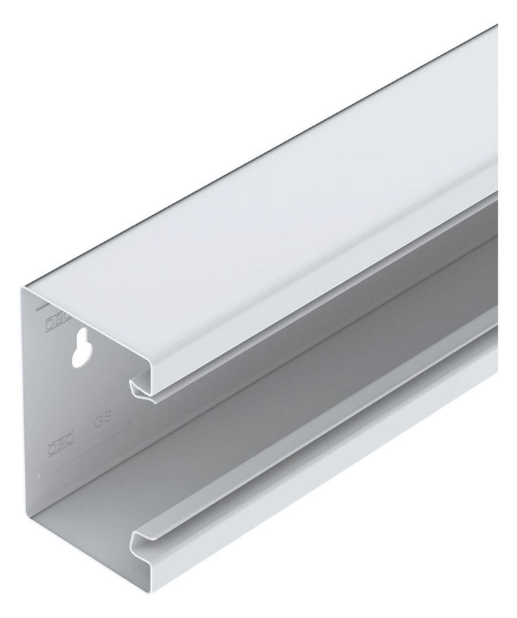 2m OBO Bettermann GS-S70110RW Geräteeinbaukanal symmetrisch 70x110x200