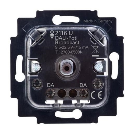 1St. Busch-Jaeger 2116 U Busch-Drehdimmer, UP, DALI, TW