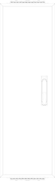 1St. F-Tronic ZF091 Leergehäuse ZF091, IP54, H=950mm, B=300mm 7120521