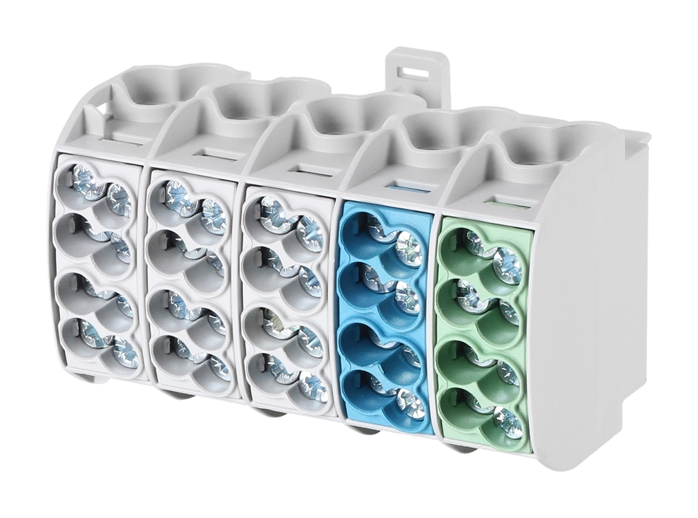 1St. F-Tronic HLAK5p25grblgn Hauptleitungsabzweigklemme, 25mm², HLAK5p25grblgn 7110237