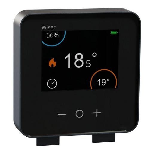 1St. Schneider CCTFR6401 Wiser, Raumthermostat mit Touch-Display