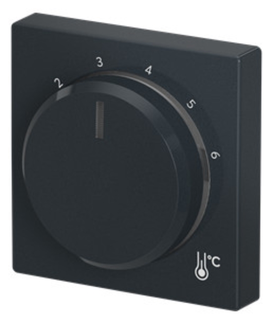 1St. Busch-Jaeger 1794 R-81 Zentralscheibe Temperatur, rund