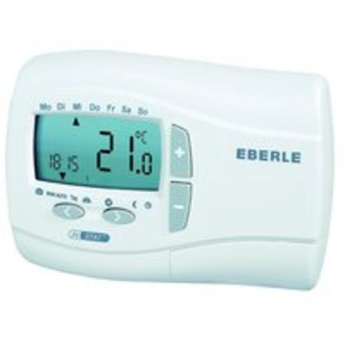 1St. Eberle INSTAT + 3r Uhrenthermostat Digital, Raumregler 7...32°C, 230V, 1We, potentialfrei