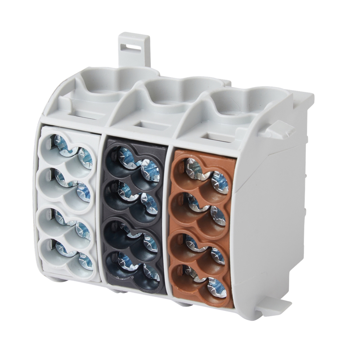 2St. F-Tronic HLAK3p25brswgr Hauptleitungsabzweigklemme, 25mm², HLAK3p25brswgr 7110193