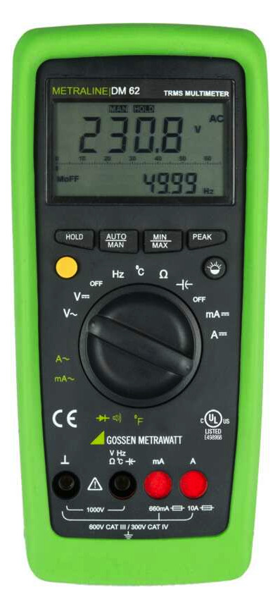 1St. GMC METRALINE DM 62 TRMS Digital-Multimeter