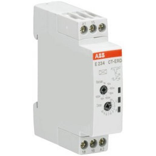 1St. ABB CT-ERD.12 Zeitrelais, ansprechverzögert 1 WE, 24-240 VAC, 24-48 VDC 1SVR500100R0000