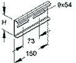 1St. Niedax KSV 60 S Stossverbinder 60mm KSV60S 1St. Niedax KSV 60 S Stossverbinder 60mm KSV60S...