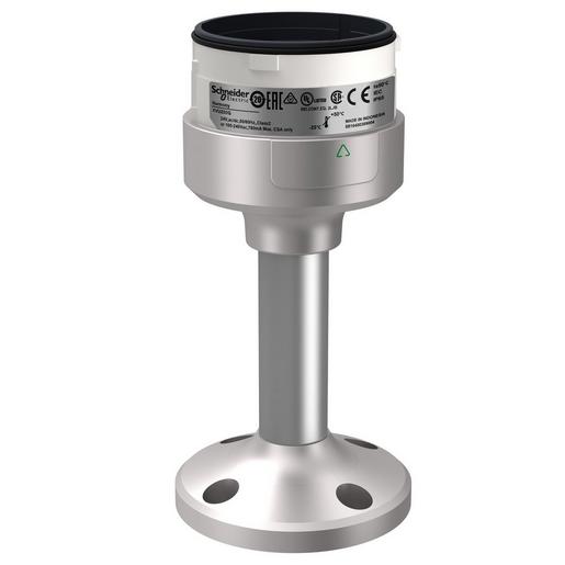 1St. Schneider Electric XVUZ02Q Montagefuss mit Alurohr 100mm silber