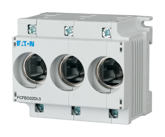 1St. Eaton 148810, FCFBD02DI-3 Sicherungssockel, 3p, 63A, 400V, D02/E18