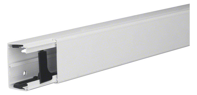 2m Hager LFE4006009016 Leitungsführungskanal PVC witterungsbeständig/UV-stabil LFE 40x60mm verkehrsweiß