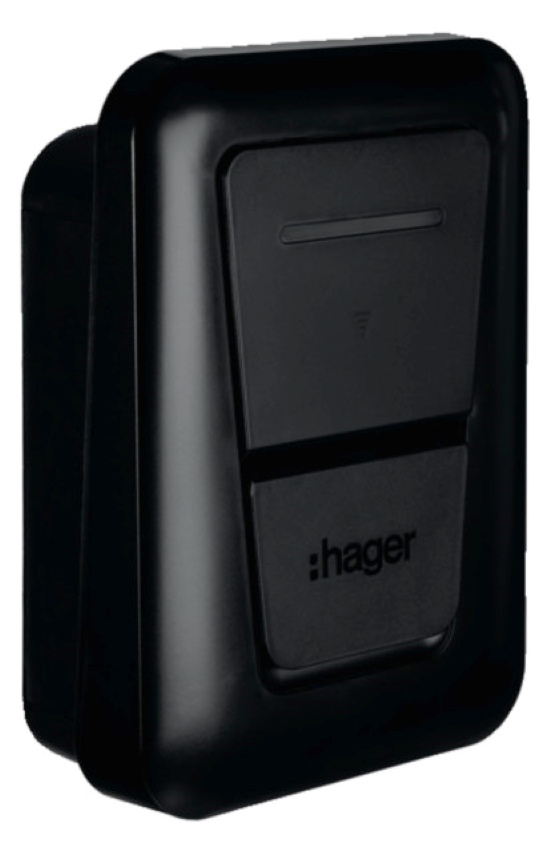 1St. Hager XVL122S Ladestation Steckdose 22kW MID Dienst PV