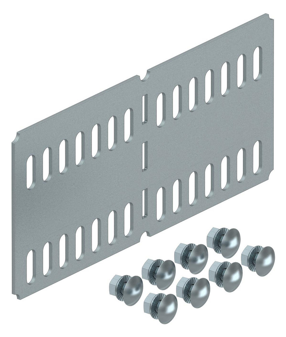 10St. OBO RLVL 100 FS Längs-u.Winkelverbinder f.Kabelrinne horizontal 100x200 6067870