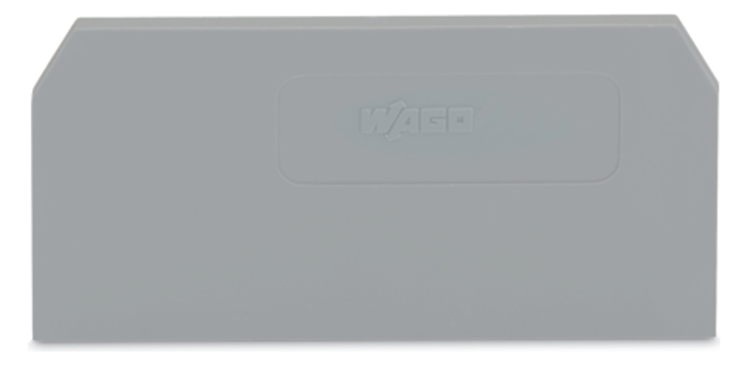 25St. Wago 281-328 Abschluss- und Zwischenplatte 2,5 mm dick