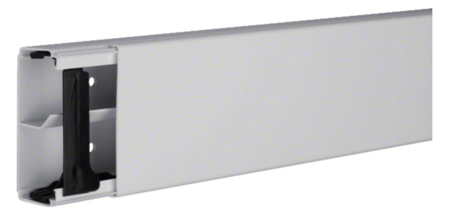 2m Hager LF4009107035 LF-Kanal mit Trennwand PVC LF 40x90mm lg
