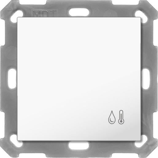 1St. MDT Objektregler 55mm SCN-RTR55O.01 Temperatur-/Feuchtesensor reinws glänz.