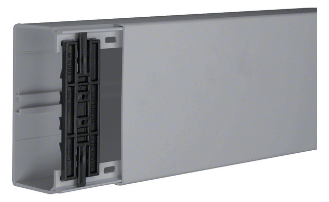 2m Hager FB6013007030 Kabelkanal aus PVC FB 60x130mm steingrau 2m Hager FB6013007030 Kabelkanal aus PVC FB 60x130mm steingrau