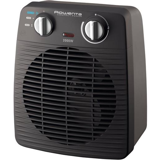 1St. Rowenta SO2210 Compact Power Heizlüfter, Graubraun