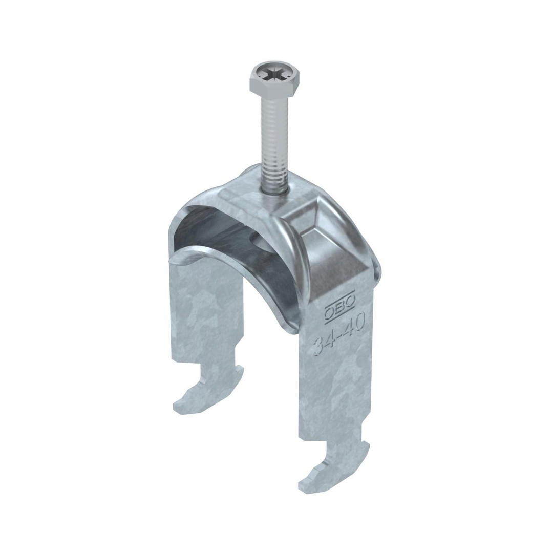 1St. OBO BS-H1-M-40 FT Bügelschelle 2056 34-40mm tauchfeuerverzinkt 1186036