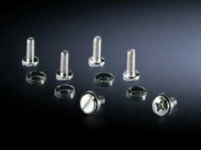 1St. VPE50 Rittal DK 7094.100 Kreuzschlitzschrauben M6x16 mm