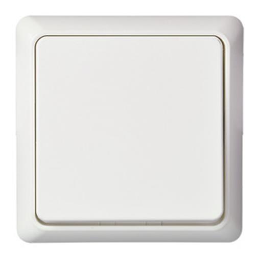 1St. Elso 251600 Universalschalter 10A RENOVIERUNG komplett Schraubklemme perlweiß