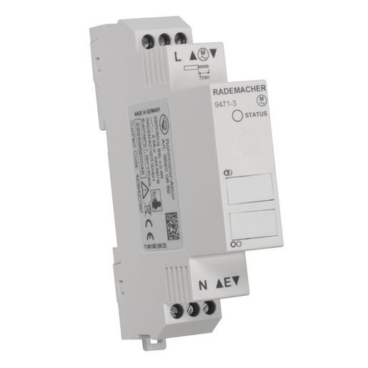 1St. Rademacher 9471-3 Funk Rohrmotor-Aktor Hutschiene