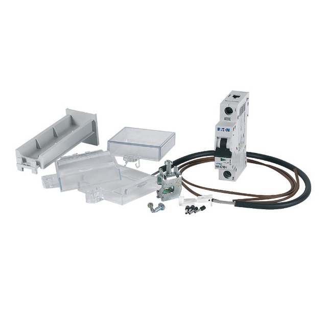 1St. Eaton 184514, ZSD-SPZ-SET Bestückungspaket für Spannungsabgriff auf Sammelschiene (ungezählt) mit LS-Schalter auf Geräteträger