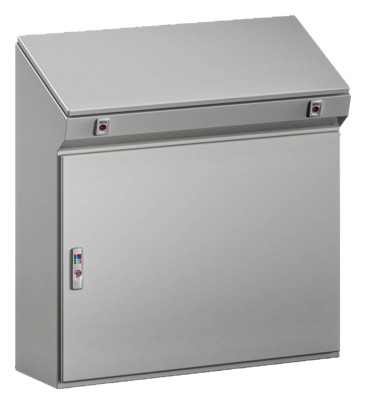 1St. RITTAL CX 6746.000 CX Standpult, BHT: 600x970x400 mm, Stahl