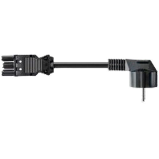 3m Bachmann 375.003 Netzzuleitung 3 pol m Flachstecker 3,0m