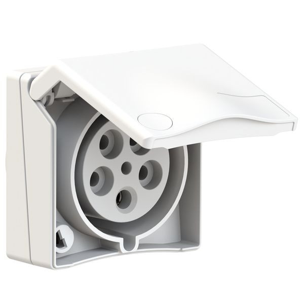 6St. Bals Anbausteckdose 32A 5p 6h 130012 IP44 TH Typ Haushalt