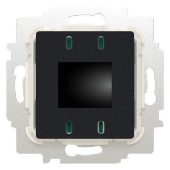 1St. Busch-Jaeger 62843 U-WL El. Raumtemperaturregler-Einsatz/Heizungsaktor mit Display mit Sollwert-Anzeige, Timer und Fernbedienung, mit Touchbedienung 230 V AC 2CKA006800A3118