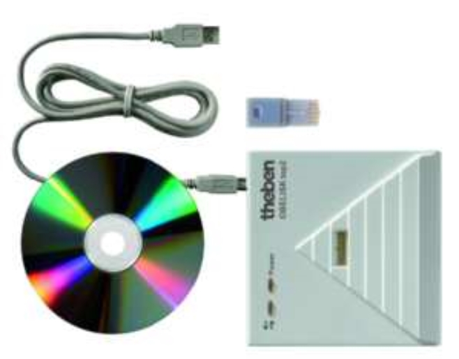 1St. Theben 9070409 PC Programmierset OBELISK top2/3 für Windows 2000/XP PC-Set OBELISK top2