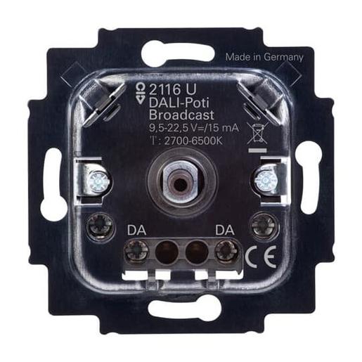 1St. Busch-Jaeger 2116 U Busch-Drehdimmer, UP, DALI, TW