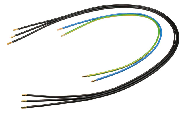 1St. Hager Y90L Verbindungskabelb., universZ, 10 mm², 5P.