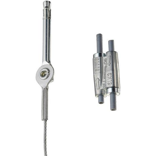 100St. CADDY SLK2L3WA6 Speed Link SLK mit Bolzenanker, 2 mm Stahlseil