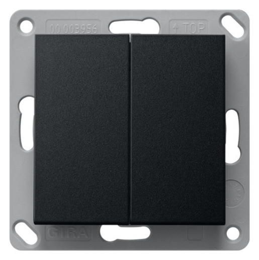 1St. Gira BT Wandsender 2f System 55 2462005 swm BT wall transm.2-g System 55 black m