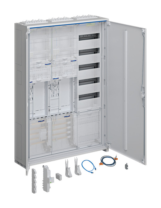 1St. Hager ZB33ET225W11 KS, univ.Z, 2ZP, BKE-I, APZ, VT5, H=1100mm, B=800mm, T=205mm, 3-feld.,ÜSS,ESA