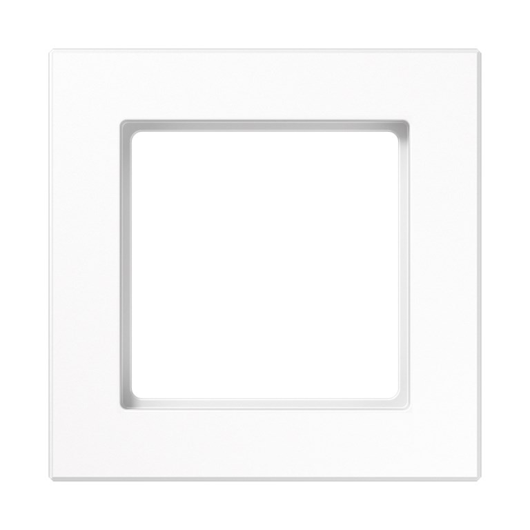 1St. Jung AC581WW Rahmen 1fach Alpinweiß AC 581 WW