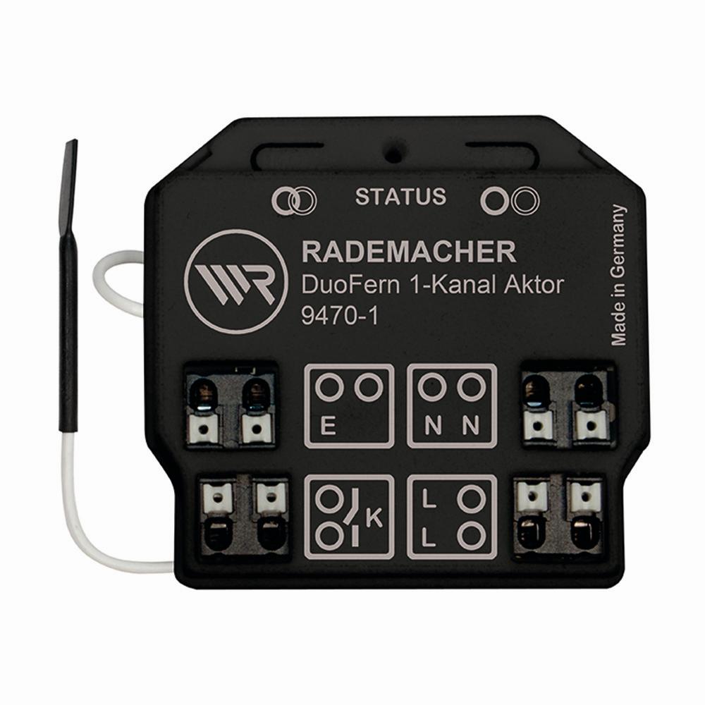 1St. Rademacher 9470-1 35140261 Schaltaktor Funkbus UP 1Ausg 16A 3600W 230V 94701