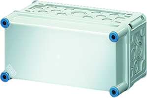 1St. Hensel Mi 0101 Mi-Leergehäuse, Einbaumaße 275x125x146mm, nicht durchsicht. Deckel 2000007 Mi0101 1St. Hensel Mi 0101 Mi-Leergehäuse, Einbaumaße 275x125x146mm, nicht durchsicht. Deckel 2000007 Mi0101