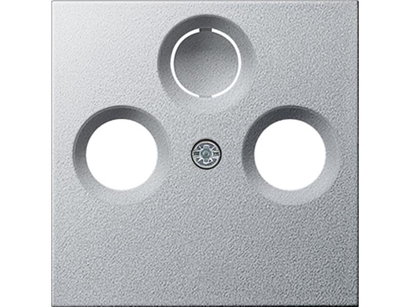 1St. Gira 086926 Abdeckung Antennensteckdose System 55 Farbe Alu