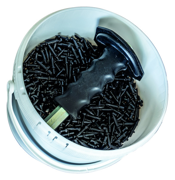 1St. Protec.class PEV818 SET Bolzenanker mit Setzeisen Set im Eimer