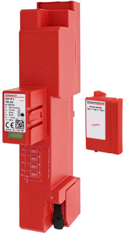 1St. Dehn 909540 DSH ZP 2 TNS 255, Kombi-Ableiter Typ1+2+3 Dehnshield ZP 2 für TN-S-Systeme